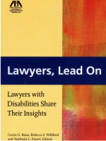 Lawyers, Lead On: Lawyers with Disabilities Share Their Insights